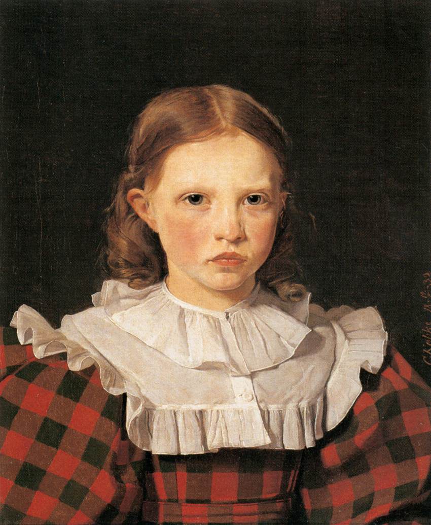 Christen_Købke_-_Portrait_of_Adolphine_Købke,_Sister_of_the_Artist_-_WGA12226
