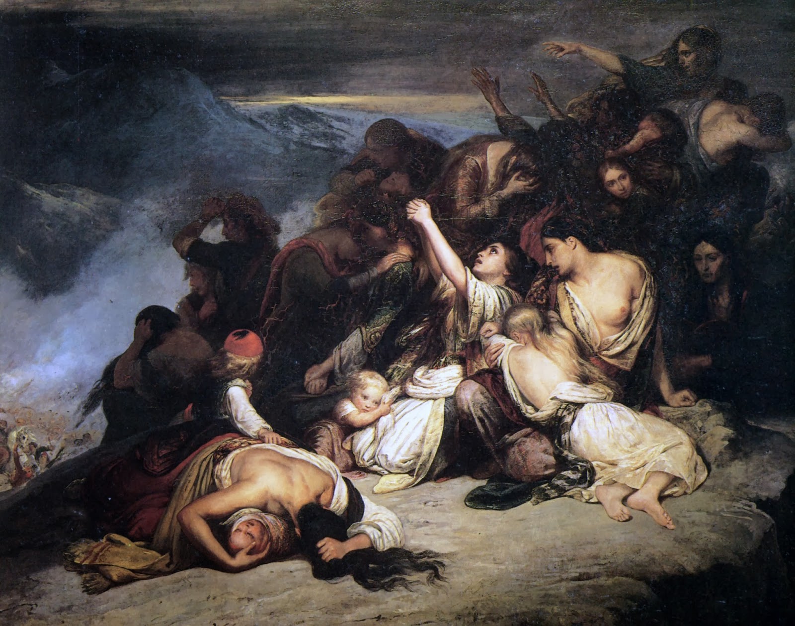 Ary Scheffer - Les Femmes Souliotes 1827