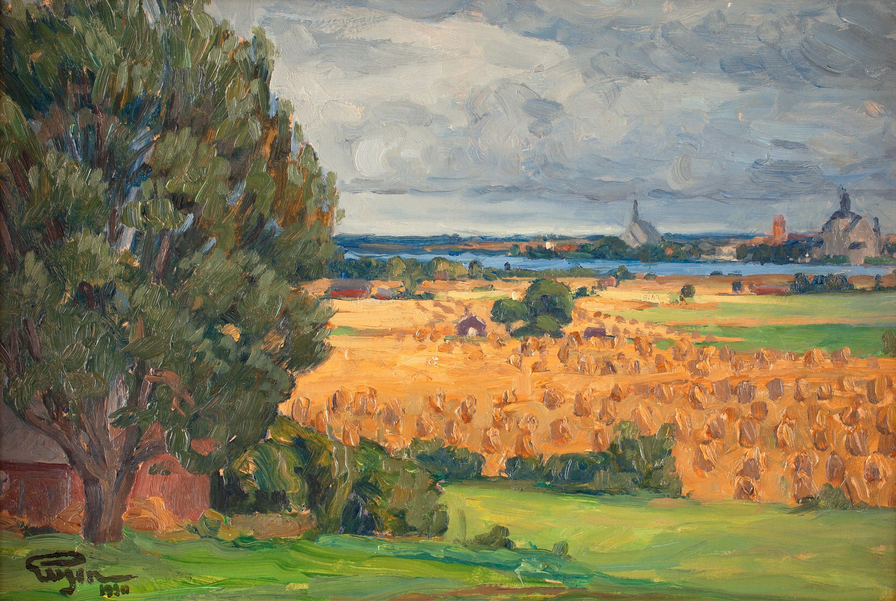 prince_eugen_-_view_of_vadstena_from_the_surrounding_fields_1920